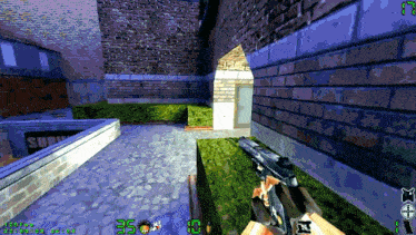 a screenshot of a video game with the number 35 visible