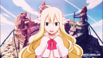 a picture of a girl with the name mauis vermillion