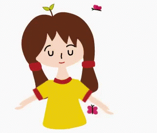 Nice Weather Butterfly GIF - Nice Weather Butterfly Girl GIFs