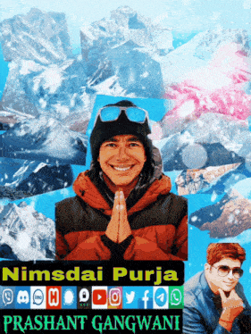 Nimsdai Purja Mountaineer GIF - Nimsdai Purja Mountaineer Mount Everest 8848m 29028ft GIFs