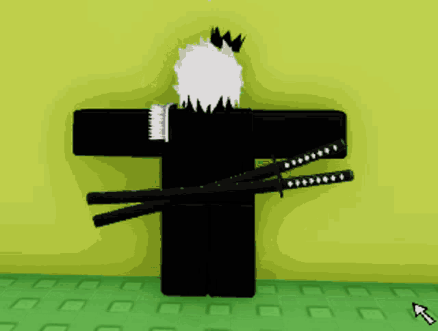 a person with a crown on their head is holding a sword