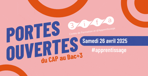 an advertisement for portes ouvertes on april 26 2025