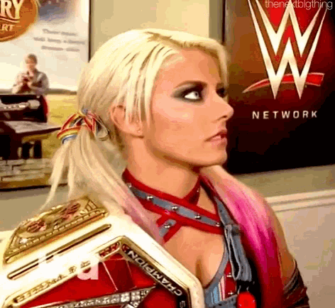 Alexa Bliss Judging You GIF