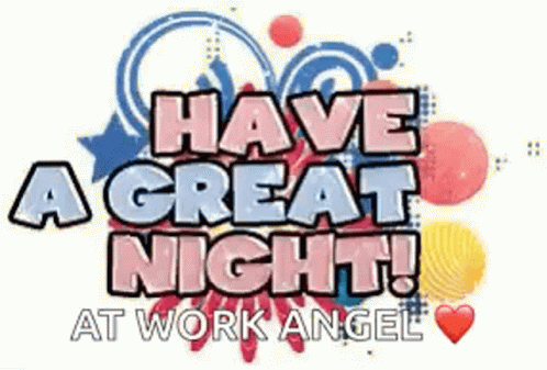 Have A Great Night At Work Angel GIF - Have A Great Night At Work Angel GIFs