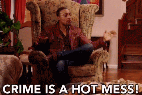 Crime Is A Hot Mess GIF - Akeem Smith Crime Is A Hot Mess Beauty And The Baller GIFs