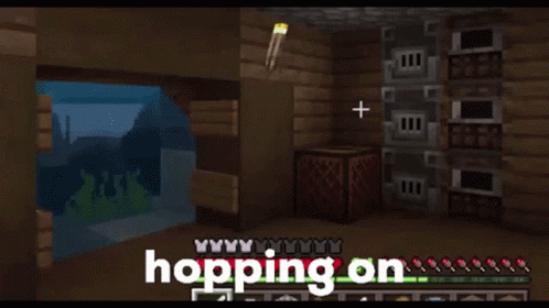 Minecraft Drowned GIF - Minecraft Drowned Hopping On GIFs
