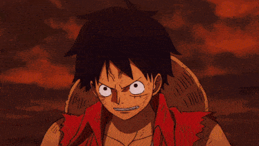 a close up of a cartoon character 's face with a cross on it