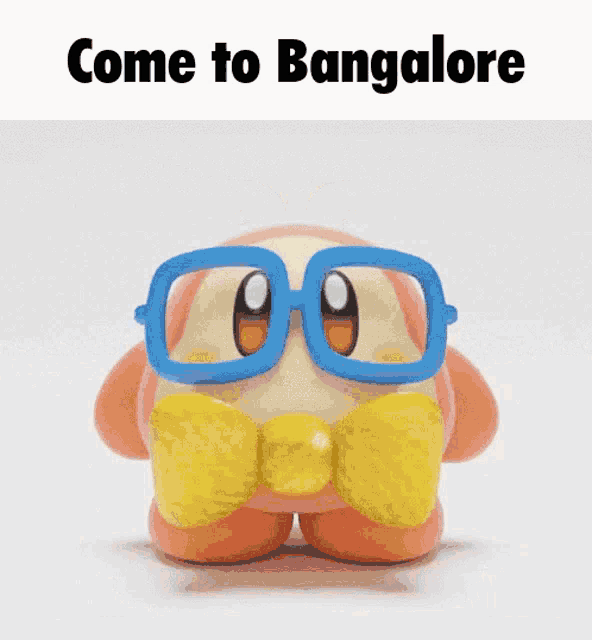 Bangalore Waddle Dee GIF - Bangalore Waddle Dee Nerd GIFs