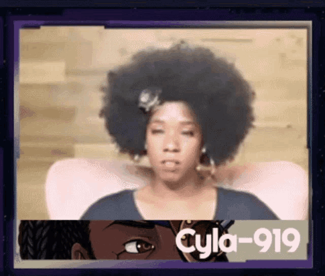 a picture of a woman with the name cyla-919