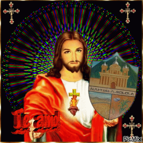 Jesus Tiene Nahuala En La Mano Jesus GIF - Jesus Tiene Nahuala En La Mano Jesus Cross GIFs