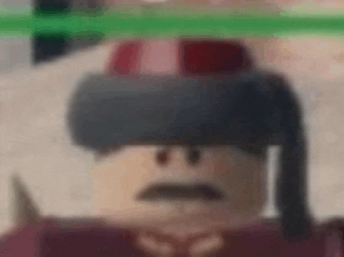 a close up of a person wearing a virtual reality headset with a sad face .