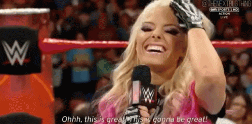 Alexa Bliss This Is Great GIF - Alexa Bliss This Is Great Good GIFs