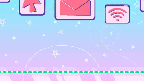 a cartoon drawing of a cat and a pony with the word love on a screen