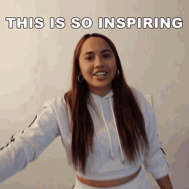 This Is So Inspiring Lizzy Capri GIF - This Is So Inspiring Lizzy Capri Stimulating GIFs