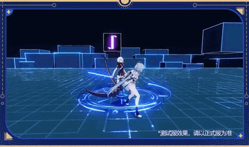 a video game character is fighting another character with a letter j in the corner