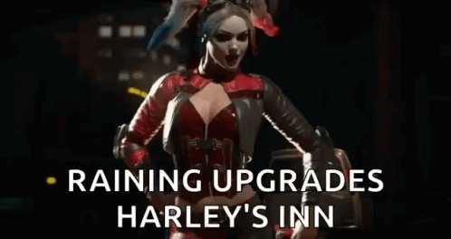 Har Raining GIF - Har Raining Harley Quinn GIFs