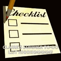 Checklist Todo GIF - Checklist Todo Check GIFs