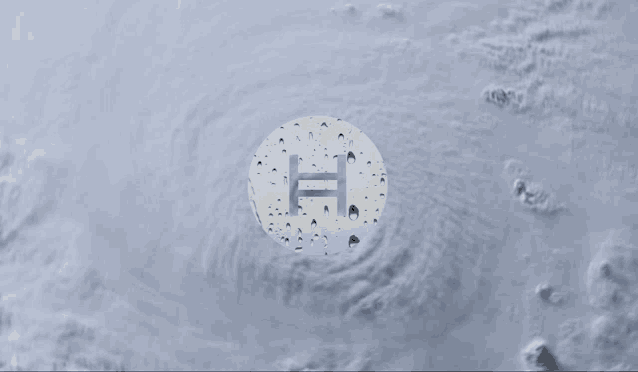 a circle with a letter h on it
