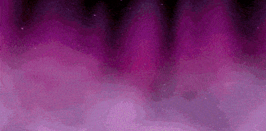 a purple background with a lot of clouds and stars in the sky