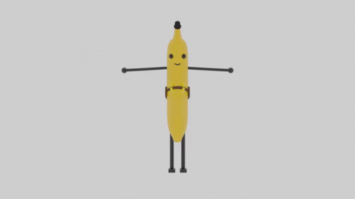 Banana Man Zoom In GIF - Banana Man Zoom In Serious GIFs