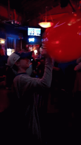 Balloons Punch GIF - Balloons Punch Party GIFs