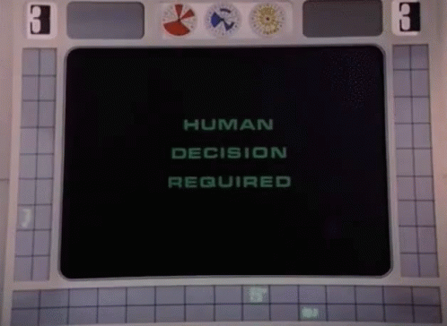 Computer Yes Or No GIF - Computer Yes Or No Human Decision GIFs