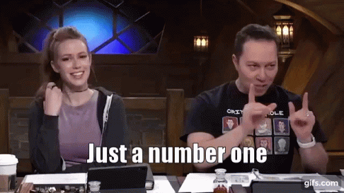 Critical Role Number One GIF - Critical Role Number One Number GIFs
