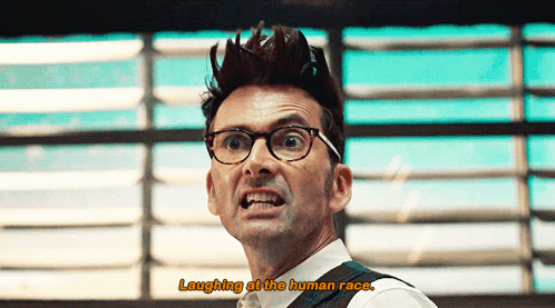 Doctor Who 60th The Giggle Doctor Who GIF - Doctor Who 60th Doctor Who The Giggle Doctor Who GIFs
