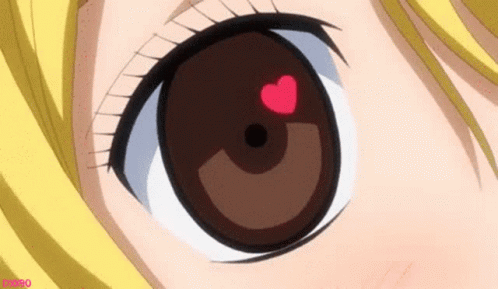 Fairy Tail Lucy GIF - Fairy Tail Lucy In Love GIFs