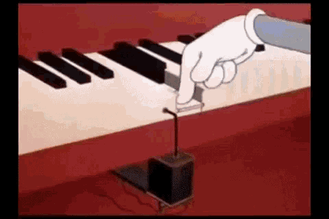 Bugs Bunny Piano GIF - Bugs Bunny Piano Explosion GIFs