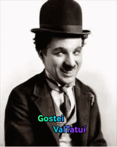 Gostei Valtatui Charlie Chaplin GIF - Gostei Valtatui Charlie Chaplin Grin GIFs