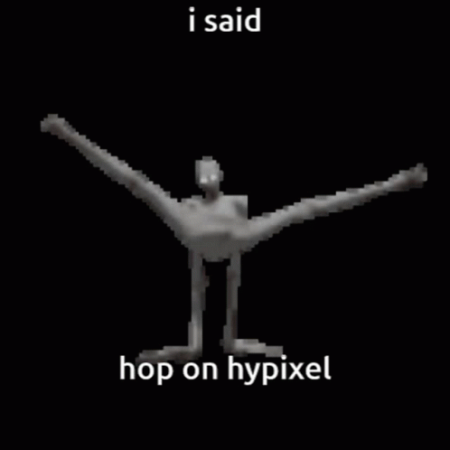 Hop On Hypixel Hop On Minecraft GIF - Hop On Hypixel Hop On Minecraft Scp096 GIFs