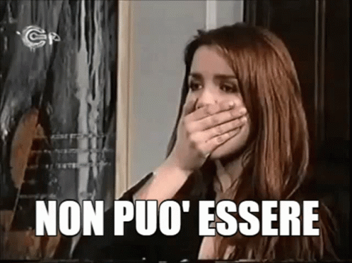 Non Puòessere It Can Not Be GIF - Non Puòessere It Can Not Be Oh No GIFs
