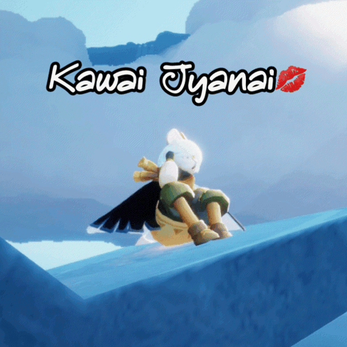 Kawai Sky Cotl GIF - Kawai Sky Cotl Sky Bear And Moon GIFs