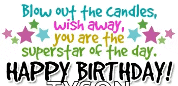 a birthday card that says blow out the candles wish away you are the superstar of the day happy birthday !
