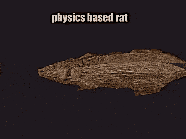 Physics Based GIF - Physics Based Rat GIFs