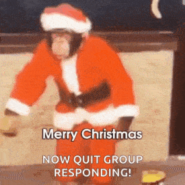 Monkey Merrychristmas GIF - Monkey Merrychristmas Seasonsgreeting GIFs