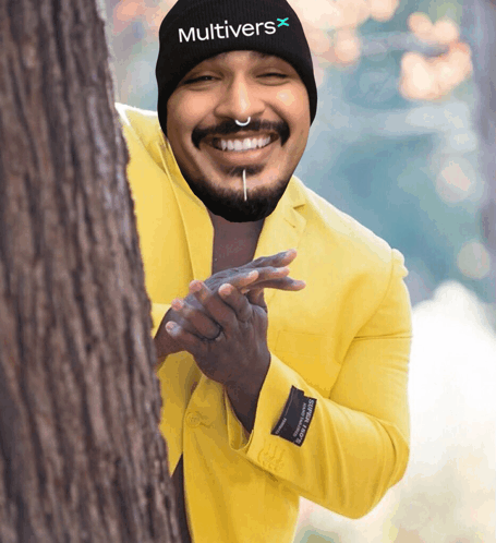 Black Guy Hiding Behind Tree Multiversx Meme - Black guy hiding behind ...