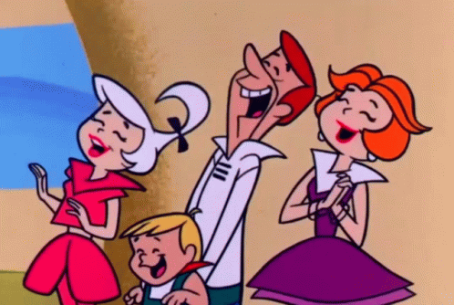 The Jetsons Laughing Hysterically GIF - The Jetsons Laughing Hysterically George Jetson GIFs