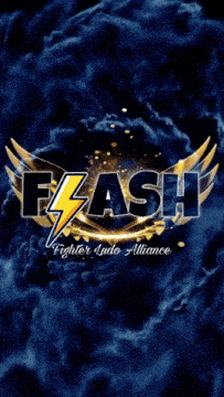 a logo for flash fighter and do alliance