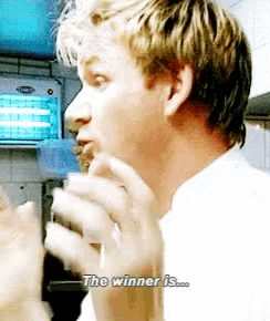 Gordon Ramsey The Winner Is GIF