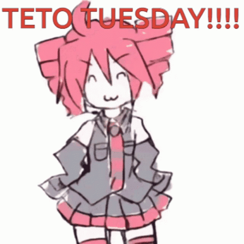 Teto Tuesday Teto GIF - Teto Tuesday Teto Kasane Teto GIFs
