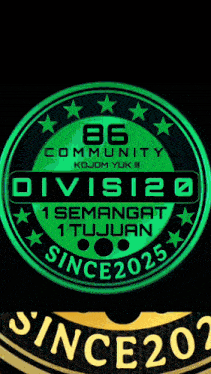 a green and yellow logo for 86 community kojonyuk