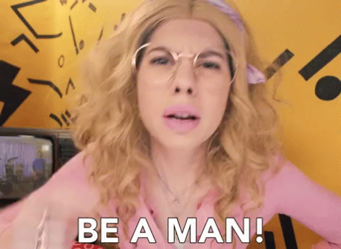 Be A Man Angry GIF - Be A Man Angry Mad GIFs