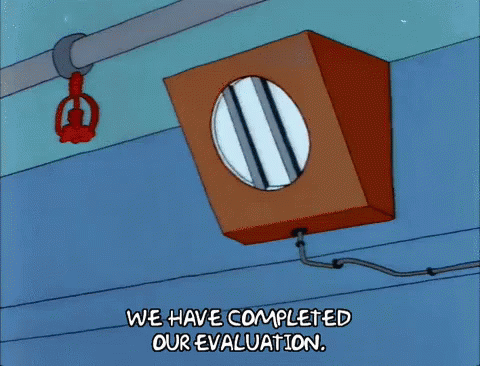 We Have Completed Our Evaluation GIF - Evaluation Completed Announcement GIFs