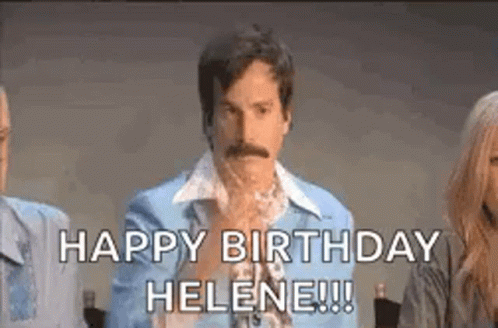 Happy Birthday Helene Confetti GIF - Happy Birthday Helene Confetti Greetings GIFs