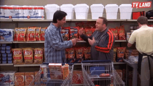 Ray Romano Kevin James GIF - Ray Romano Kevin James King Of Queens GIFs