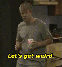 Anyone? GIF - Lets Get Weird Dancing Come Away With Me GIFs