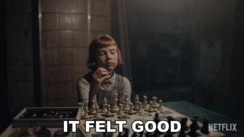 It Felt Good Beth Harmon GIF - It Felt Good Beth Harmon The Queens Gambit GIFs