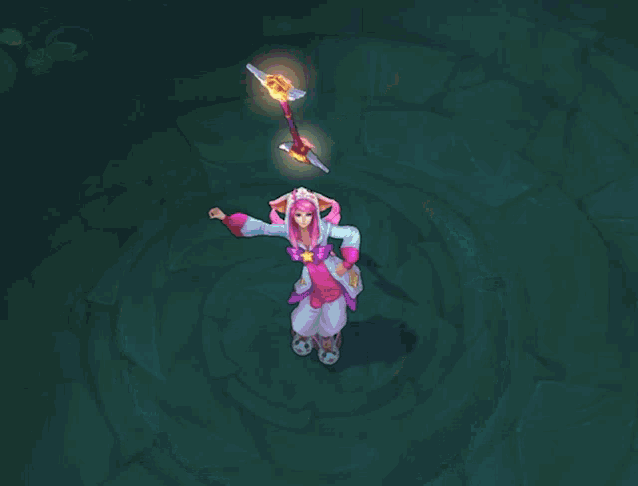 Lux Back GIF - Lux Back League Of Legends GIFs